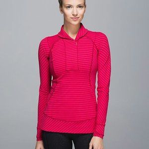 Lululemon Think Fast Half Zip Pullover Size 8